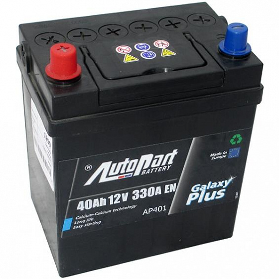 Autopart Galaxy Plus AP451 JIS (45 A/h), 380A L+