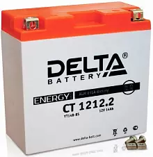 Аккумулятор Delta CT 1212.2 (YT14B-BS) (12 A/h), 155A L+
