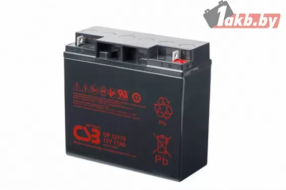 Аккумулятор для ИБП CSB GP12170 (12V/17 A/h)