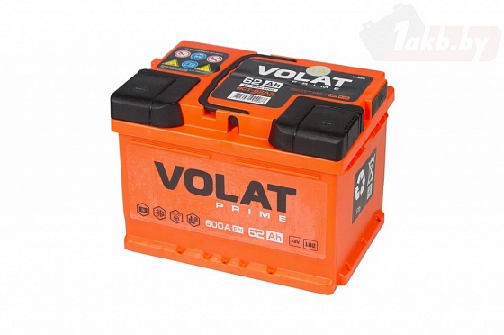 VOLAT Prime (62 A/h), 600A L+