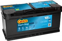 Аккумулятор Centra Start-Stop AGM CK1050 (105 A/h), 950A R+