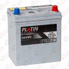Аккумулятор PLATIN ASIA SILVER (40 A/h), 350A L+ т.кл.