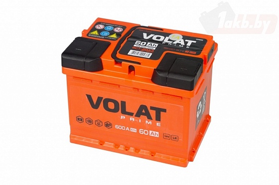 VOLAT Prime (60 A/h), 600A R+