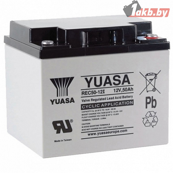 Аккумулятор для ИБП Yuasa Rec50-12 (50 A/h)