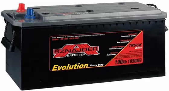 Sznajder Truck (125 A/h), 750A R+
