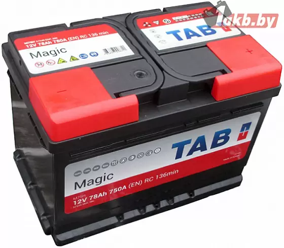 TAB Magic (78 A/h), 750А R+