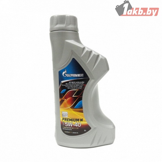 Gazpromneft Premium N 5W-40 1л