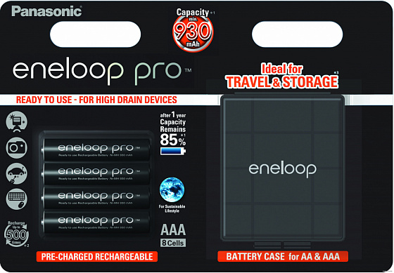 Panasonic AAA 930mAh 4 шт.