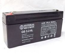 Аккумулятор GS 6V (3,2 А/ч) ИБП