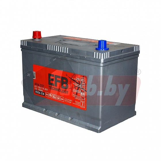 TUBOR ASIA EFB (100 A/h), 850A L+