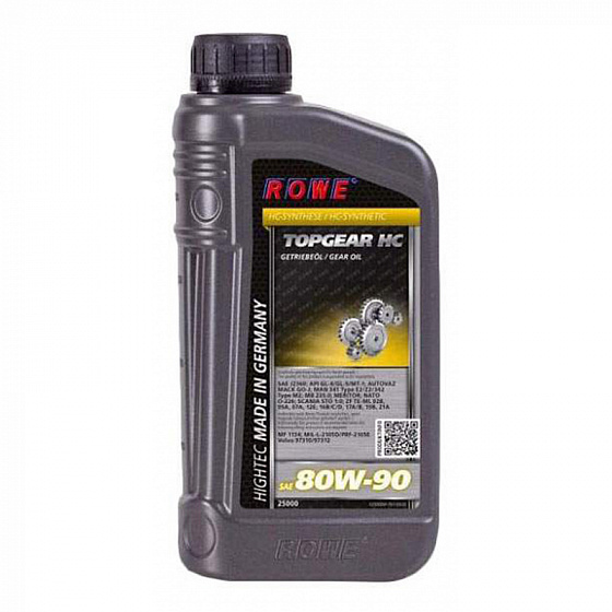 ROWE Hightec Topgear 80W-90 HC (25000-0010-03) 1л