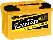 Аккумулятор Kainar EFB (70 A/h), 700A R+ низ