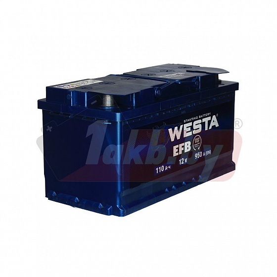 Westa Premium EFB (110 A/h), 950A R+