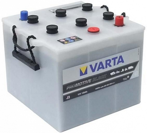 Varta Promotive Black J3 (125 А/h), 950А R+ (625 023 000)