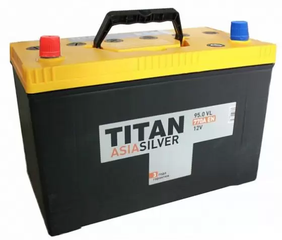 Titan Asia (95 A/h, 770A) R+