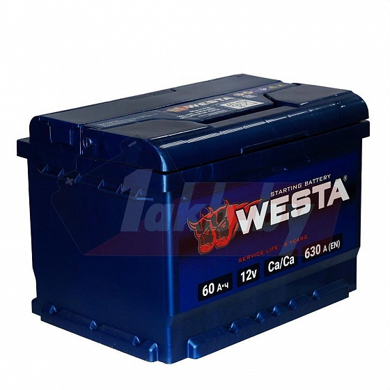 Westa Premium (60 A/h) 630A R+ низ.