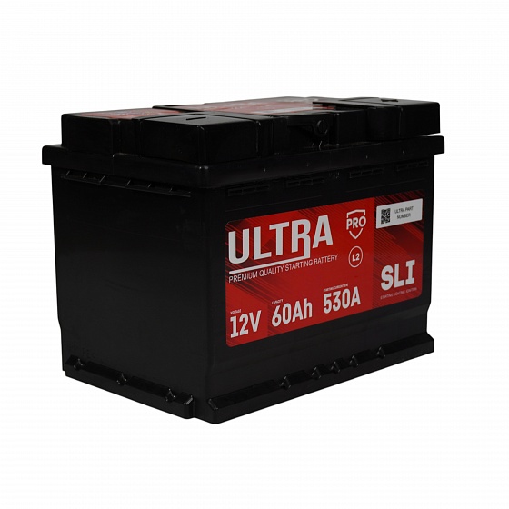 ULTRA PRO Asia (60 A/h), 600A R+