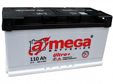 Аккумулятор A-mega Ultra Plus (110 A/h), 1000А R+