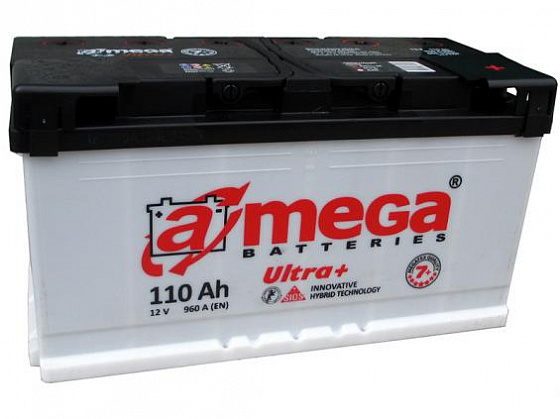 A-mega Ultra Plus (110 A/h), 1000А R+