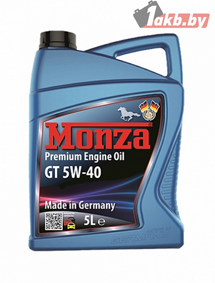 Monza GT 5W-40 5л