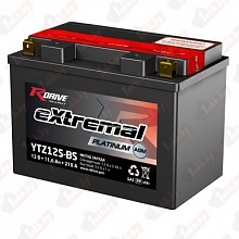 Аккумулятор RDrive eXtremal Platinum AGM YTZ12S-BS (11,6 A/h), 210A L+