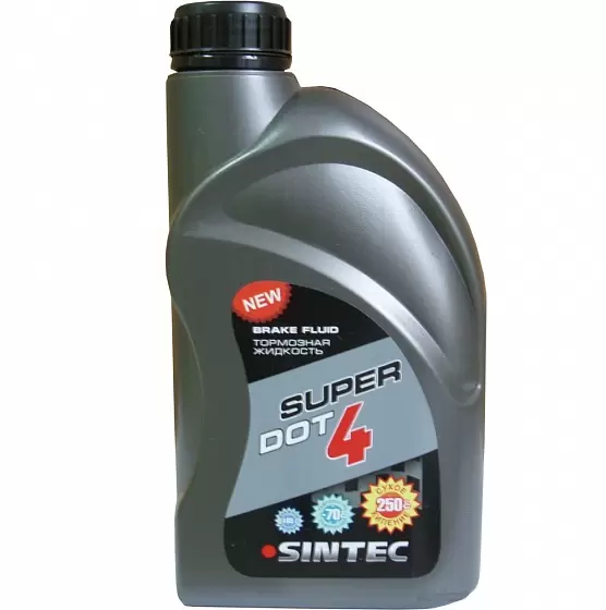 Тормозная жидкость Sintec Super DOT4 1л