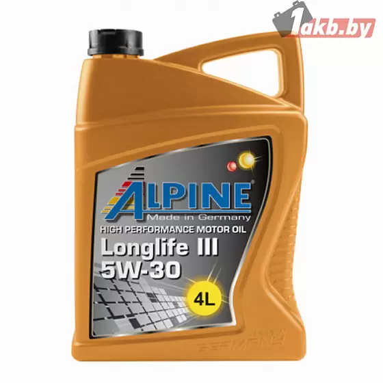 Alpine Longlife III 5W-30 4л