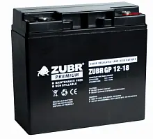 Аккумулятор Аккумулятор для ИБП Zubr GP (18 A/h) 12V