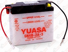 Аккумулятор Yuasa 6N4B-2A-3 (4 A/h) 6V