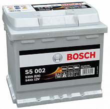 Аккумулятор Bosch S5 (54 А/h), 530А R+