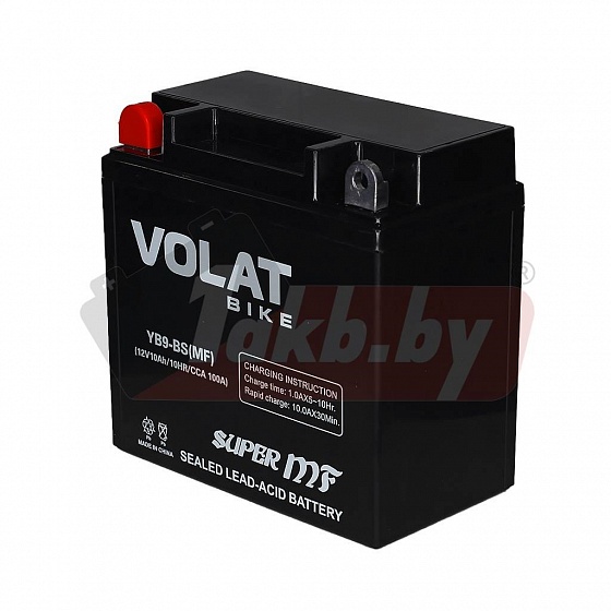 VOLAT YB9-BS AGM (10 A/h), 100A L+