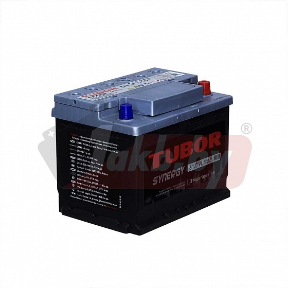 TUBOR SYNERGY (61 A/h), 600A R+