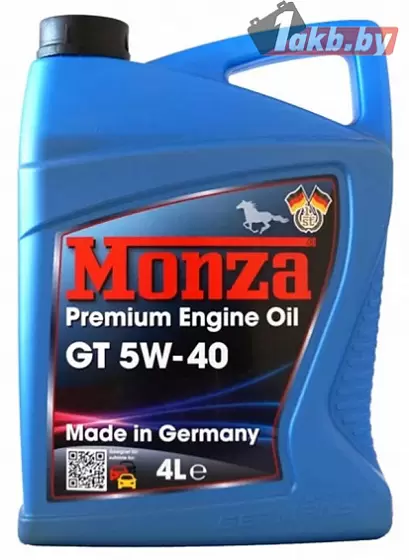Monza GT 5W-40 4л