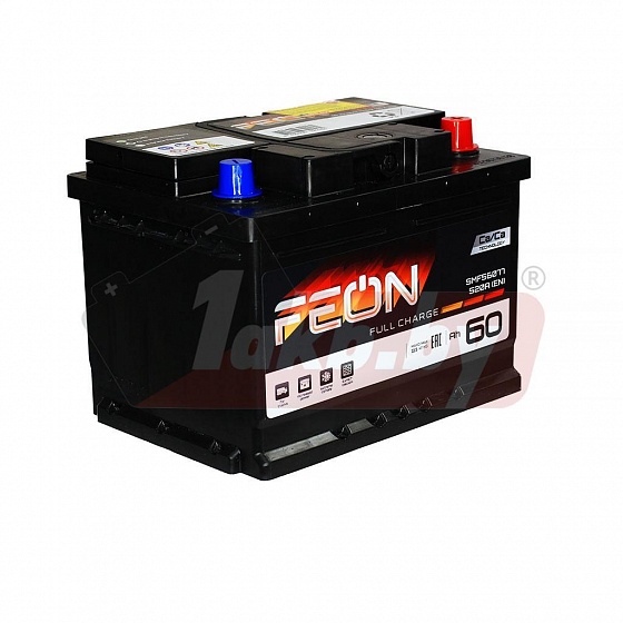 Feon (60 A/h), 520A R+ низ.