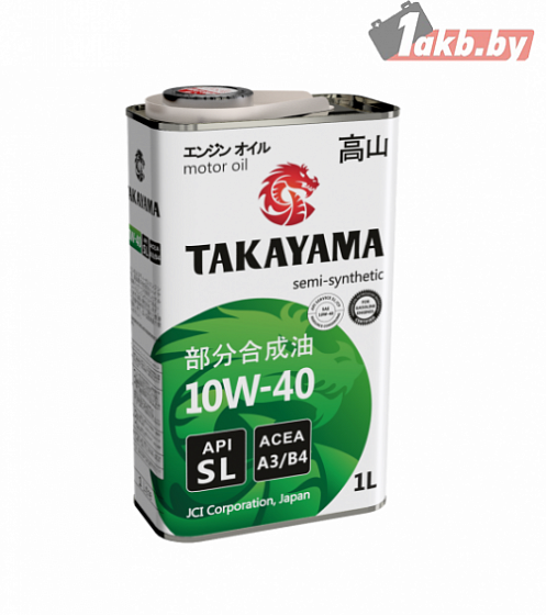 Takayama 10W-40 API SL/CF 1л