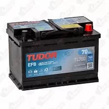 Аккумулятор Tudor Start-Stop EFB TL700 (70 A/h), 760A R+
