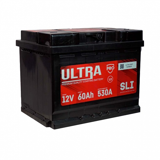 ULTRA PRO (60 A/h), 530A R+