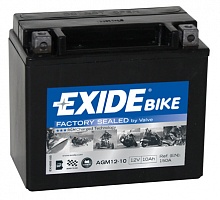 Аккумулятор Exide AGM12-10 (10 A/h), 150A L+