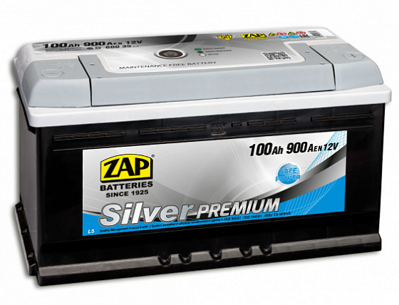 Zap Silver Premium 600 35 (100 A/h), 900A R+