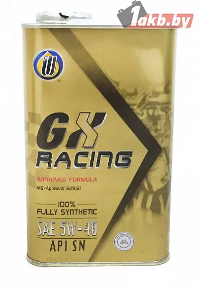 United Oil GX Racing 5W-40 1л