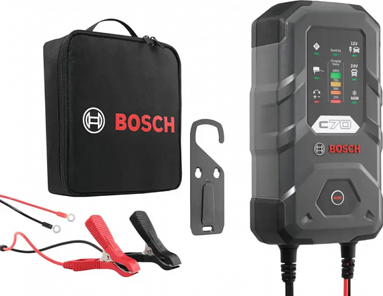 Зарядное устройство для АКБ Bosch C70 12/24v