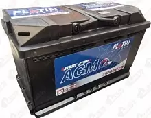 Аккумулятор PLATIN AGM (80 A/h), 800A R+