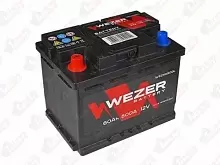 Аккумулятор WEZER (60 A/h), 500A L+ (WEZ60500L)