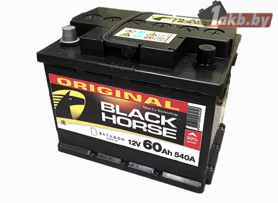 Black Horse (60 A/h), 540A R+