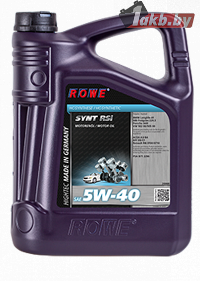 ROWE Hightec Synt RSi SAE 5W-40 4л