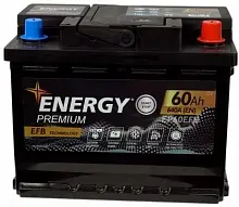 Аккумулятор Energy Premium EFB (60 A/h), 640A R+