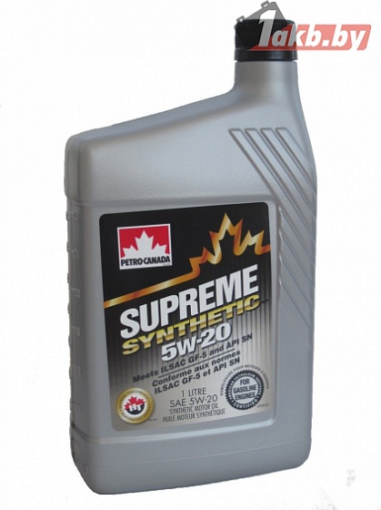 Petro-Canada Supreme Synthetic 5w-20 1л