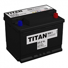 Аккумулятор Titan Standart (60 А/h), 550A R+