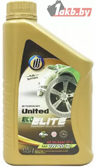 United Oil Eco-Elite 0W-20 1л