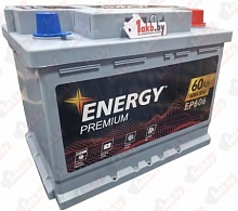 Аккумулятор Energy Premium EP606 (60 A/h), 600A R+
